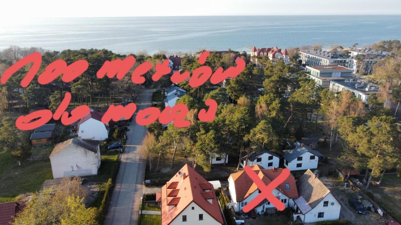 Dom Goscinny Latarenka Niechorze Exterior foto